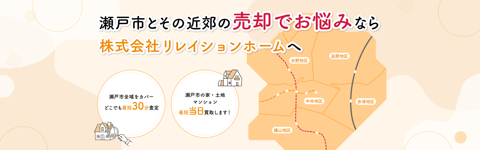 瀬戸市とその近郊の売却でお悩みなら株式会社リレーションホームへ